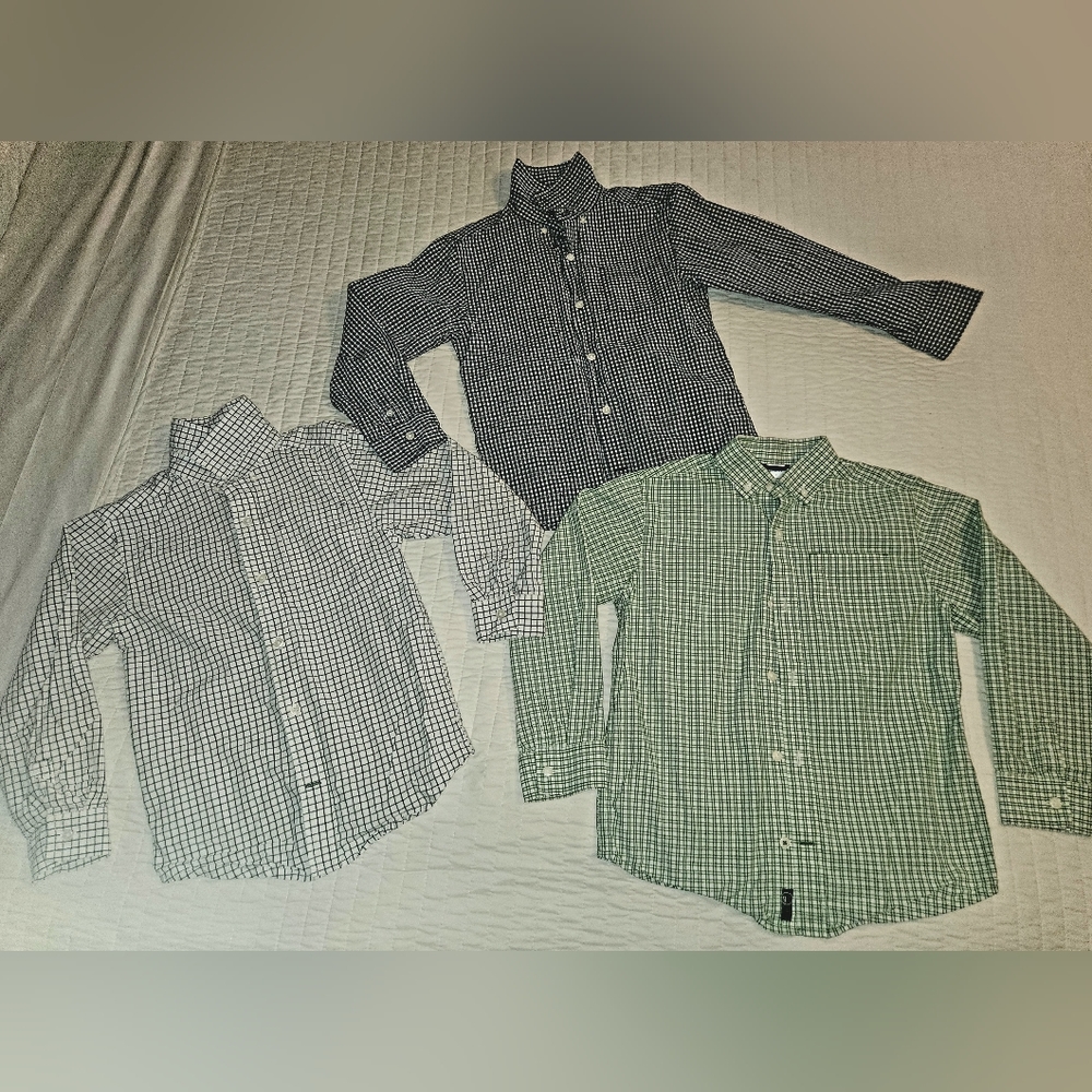 Three Gymboree Button-ups